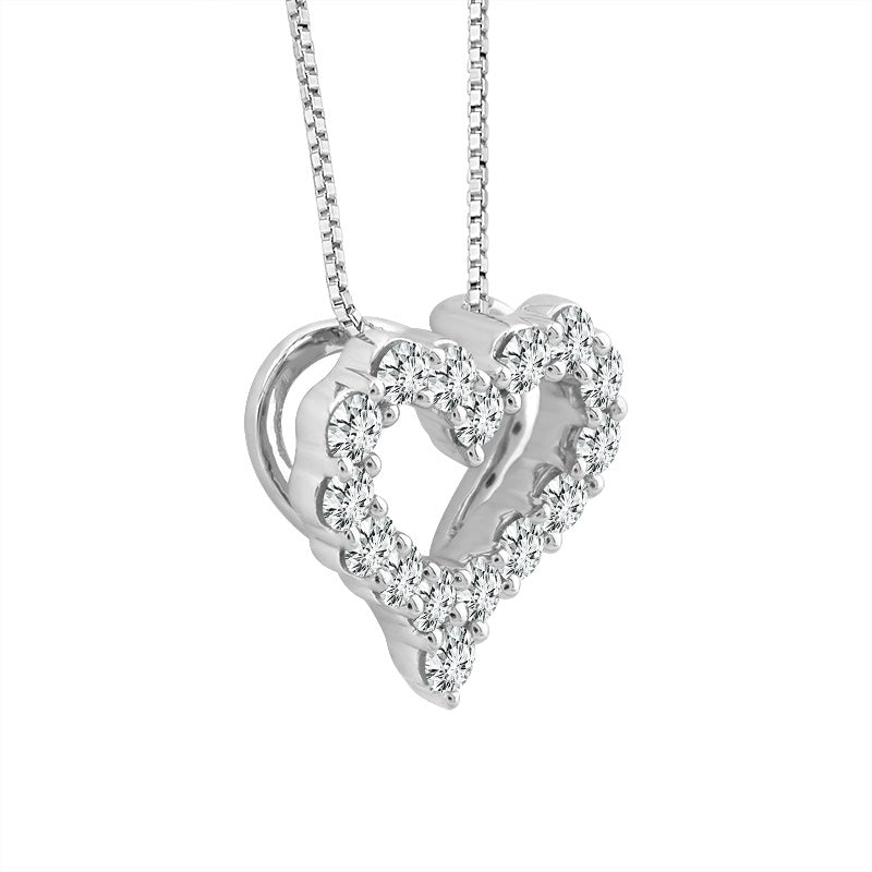 Diamond Fashion Pendant 0.17 ct tw 10k White Gold