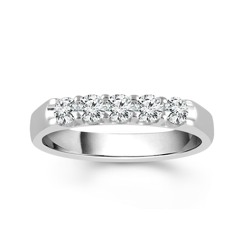 Diamond Band 0.50 ct tw 14k White Gold