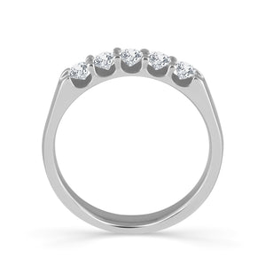 Diamond Band 0.75 ct tw 14k White Gold