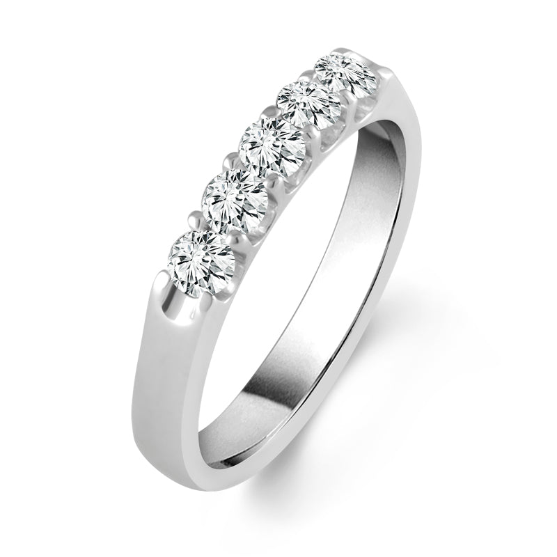 Diamond Band 0.75 ct tw 14k White Gold