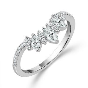 Diamond Band 0.50 ct tw 10k White Gold