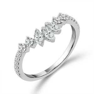 Diamond Band 0.50 ct tw 10k White Gold