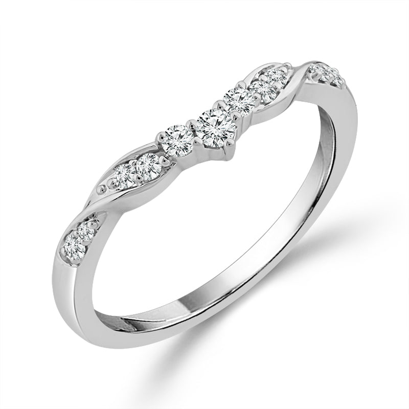 Diamond Band 0.17 ct tw 10k White Gold