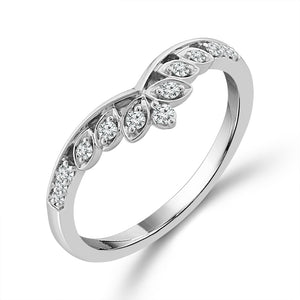 Diamond Band 0.13 ct tw 10k White Gold