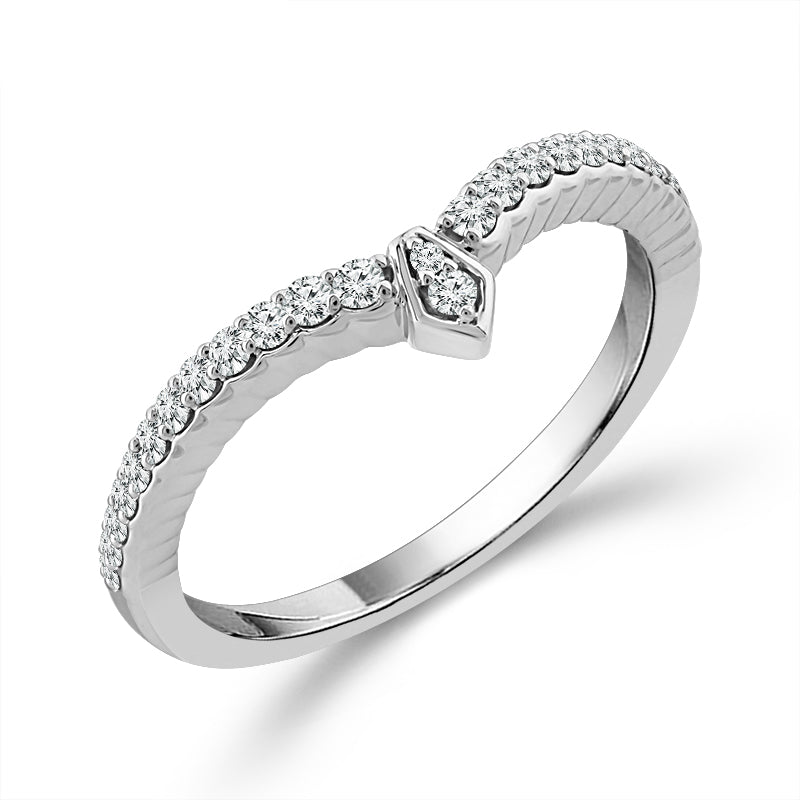Diamond Band 0.21 ct tw 10k White Gold