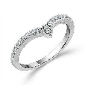 Diamond Band 0.21 ct tw 10k White Gold