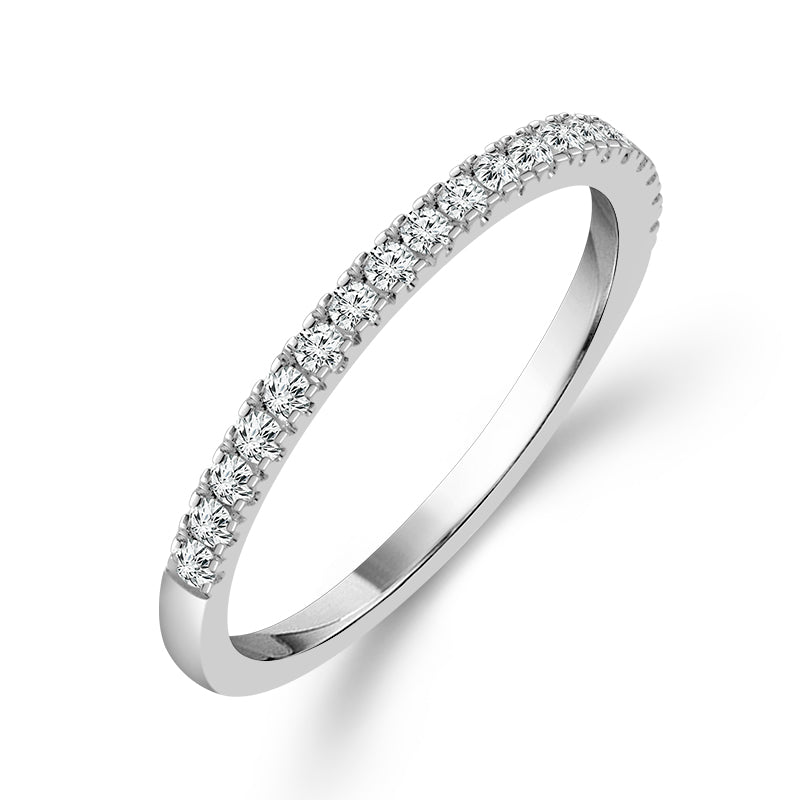 Diamond Band 0.30 ct tw 14k White Gold