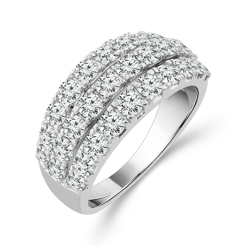 Diamond Band 2 ct tw 10k White Gold