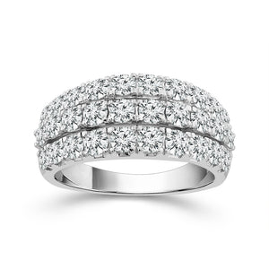 Diamond Band 2 ct tw 10k White Gold