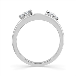 Diamond Enhancer Ring 0.25 ct tw 10k White Gold