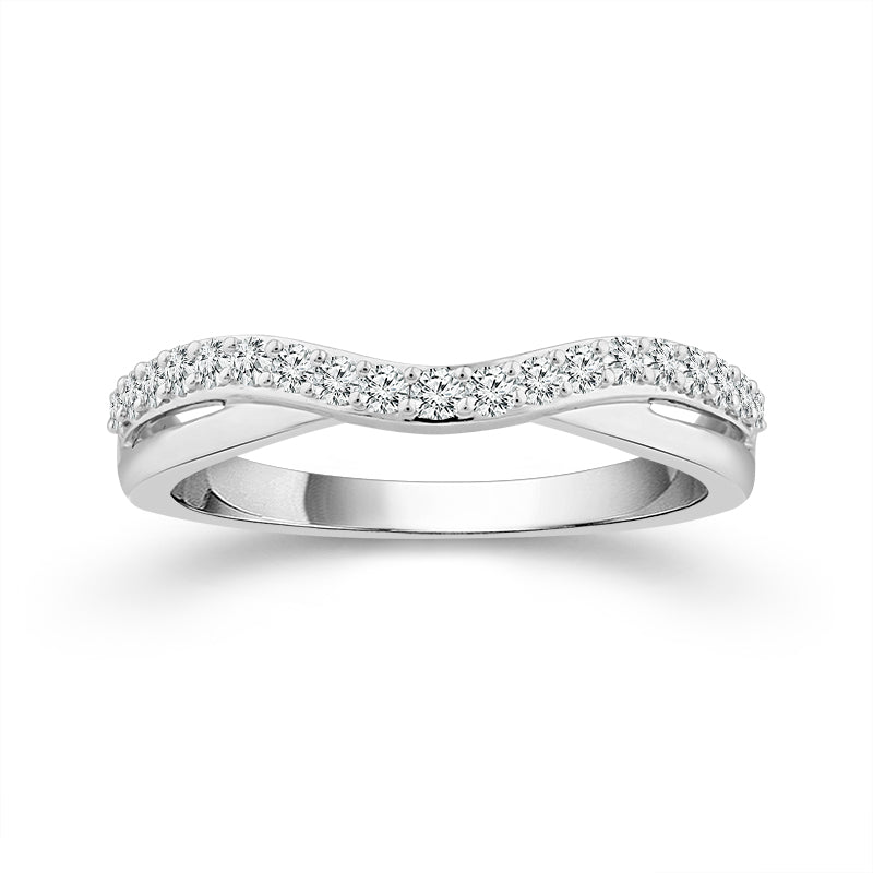 Diamond Enhancer Ring 0.25 ct tw 10k White Gold