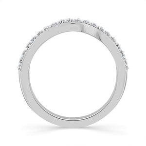 Diamond Enhancer Ring 0.25 ct tw 14k White Gold
