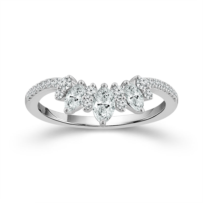 Diamond Band 0.50 ct tw 10k White Gold