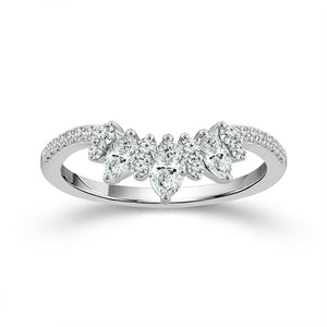 Diamond Band 0.50 ct tw 10k White Gold