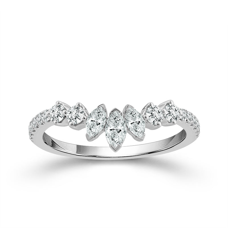 Diamond Band 0.50 ct tw 10k White Gold
