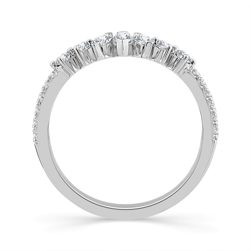 Diamond Band 0.50 ct tw 10k White Gold