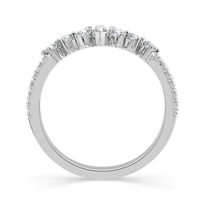 Diamond Band 0.50 ct tw 10k White Gold