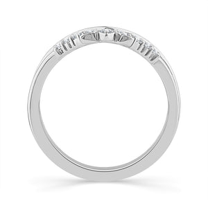 Diamond Band 0.13 ct tw 10k White Gold