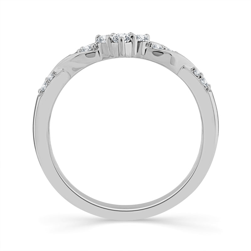 Diamond Band 0.17 ct tw 10k White Gold