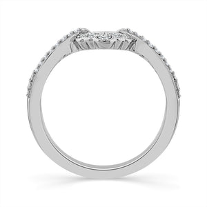 Diamond Band 0.13 ct tw 10k White Gold