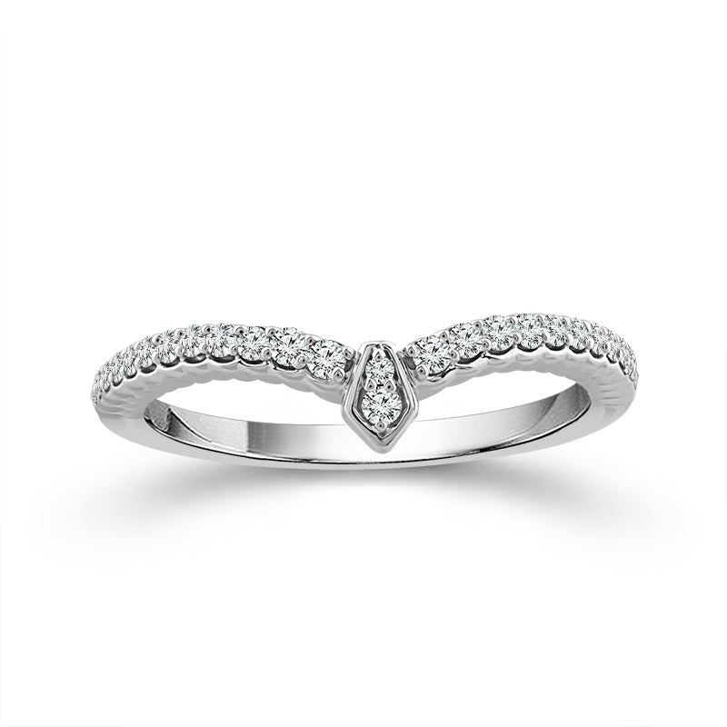 Diamond Band 0.21 ct tw 10k White Gold