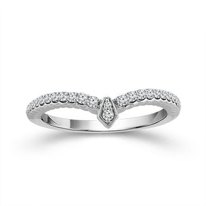 Diamond Band 0.21 ct tw 10k White Gold