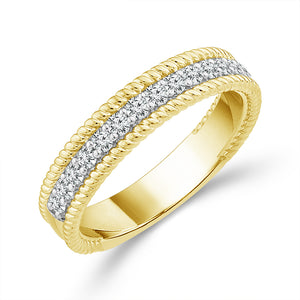 Diamond Band 0.33 ct tw 10k Yellow Gold