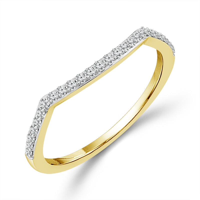 Diamond Bridal Set 0.40 ct tw 10k Yellow Gold