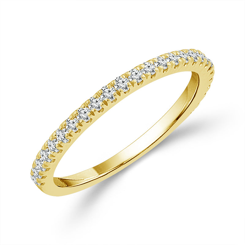 Diamond Bridal Set 1 ct tw Center Round 14k Yellow Gold