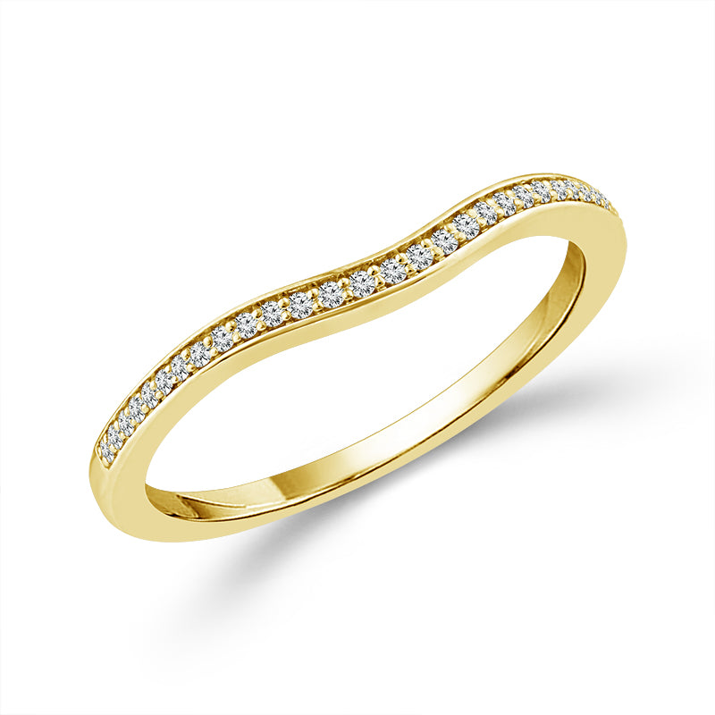 Diamond Bridal Set 0.40 ct tw 10k Yellow Gold