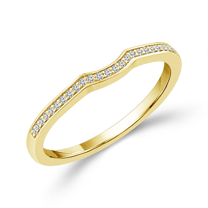 Diamond Bridal Set 0.40 ct tw 10k Yellow Gold