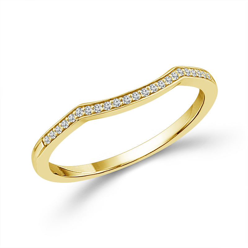 Diamond Bridal Set 0.40 ct tw 10k Yellow Gold