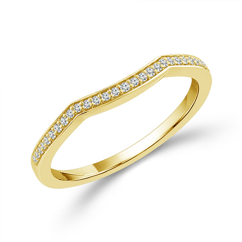 Diamond Bridal Set 0.40 ct tw 10k Yellow Gold