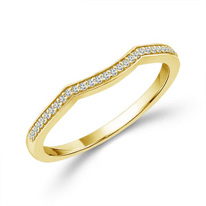 Diamond Bridal Set 0.40 ct tw 10k Yellow Gold