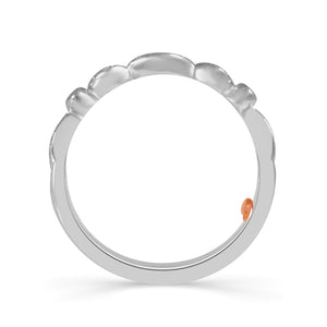 Diamond Band 0.09 ct tw 10k White Gold