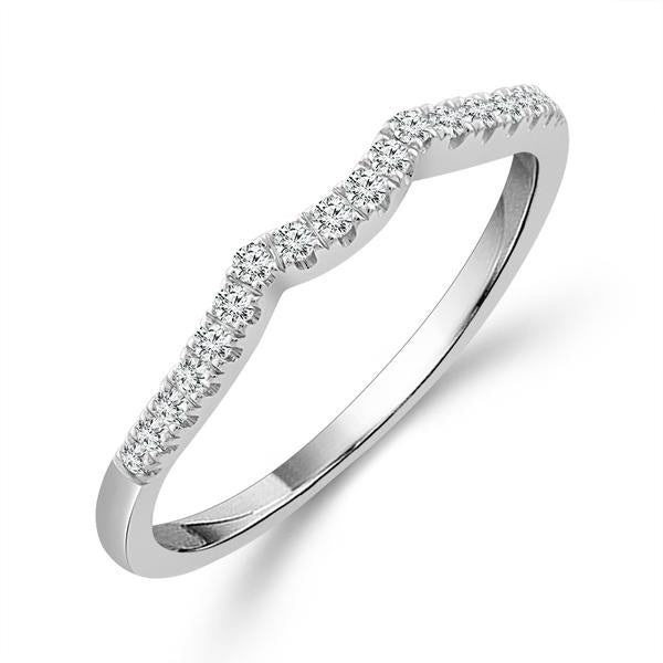 Diamond Bridal Set 0.75 ct tw 10k White Gold+10k Rose Gold