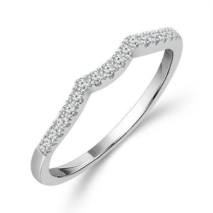 Diamond Bridal Set 0.75 ct tw 10k White Gold+10k Rose Gold