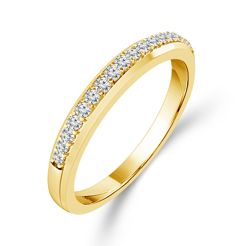 Diamond Bridal Set 0.65 ct tw 10k Yellow Gold