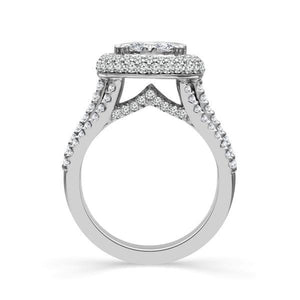 Diamond Engagement Ring 1.75 ct tw 14k White Gold