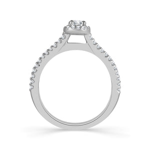 Diamond Engagement Ring 0.5 ct tw 14k White Gold