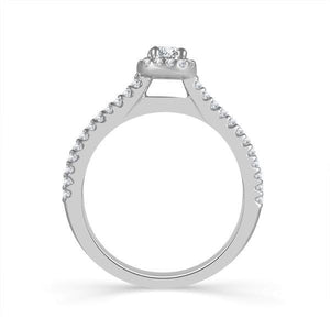 Diamond Engagement Ring 0.5 ct tw 14k White Gold