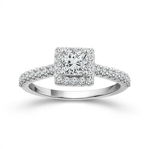 Diamond Engagement Ring 1 ct tw 14k White Gold