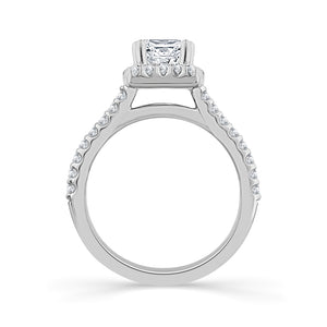 Diamond Engagement Ring 1 ct tw 14k White Gold
