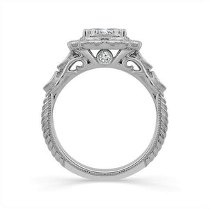 Diamond Engagement Ring 0.63 ct tw 14k White Gold