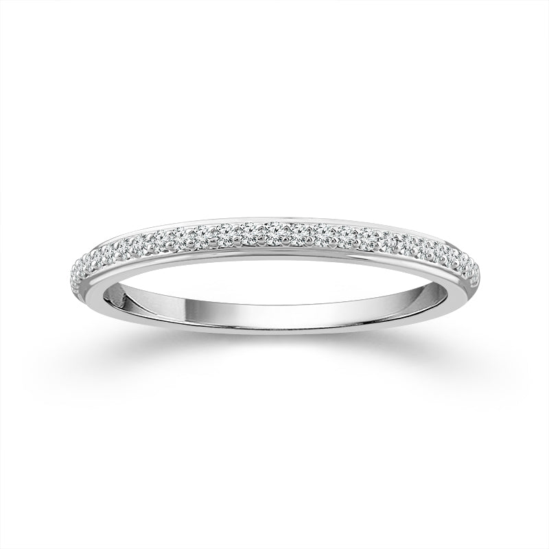 Diamond Band 0.13 ct tw 14k White Gold