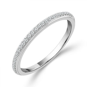 Diamond Band 0.13 ct tw 14k White Gold
