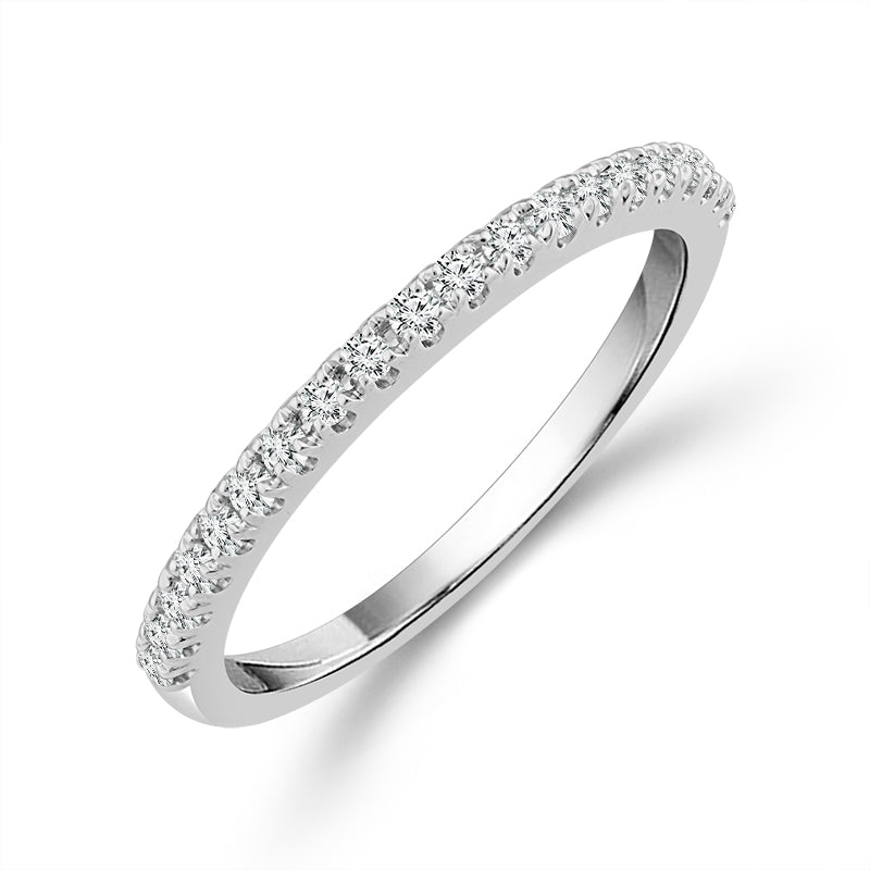 Diamond Band 0.20 ct tw Round 14k White Gold