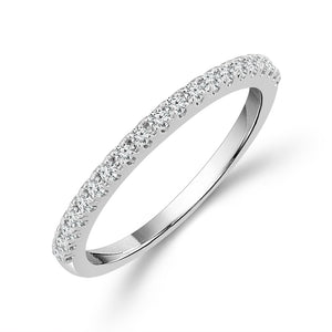 Diamond Band 0.20 ct tw Round 14k White Gold