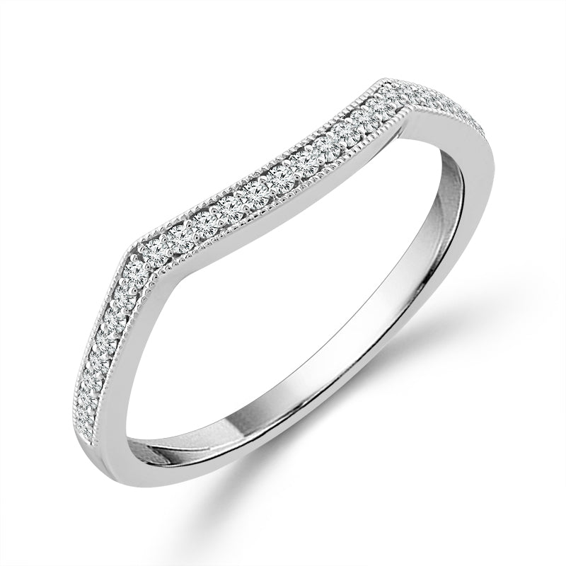 Diamond Band 0.17 ct tw Round 14k White Gold