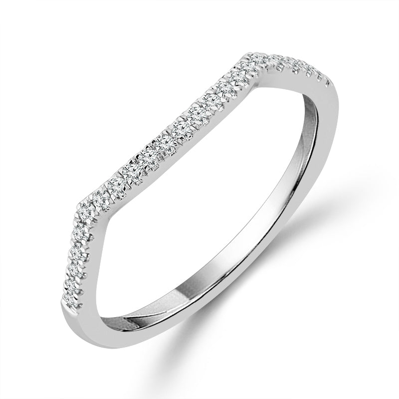 Diamond Band 0.17 ct tw Round 14k White Gold